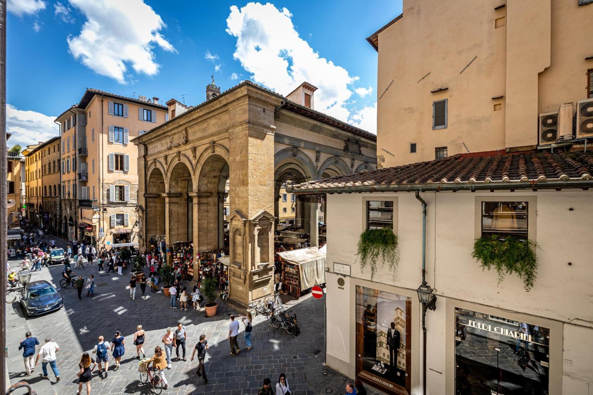 La Loggia Del Porcellino Hotel Firenze Bagian luar foto